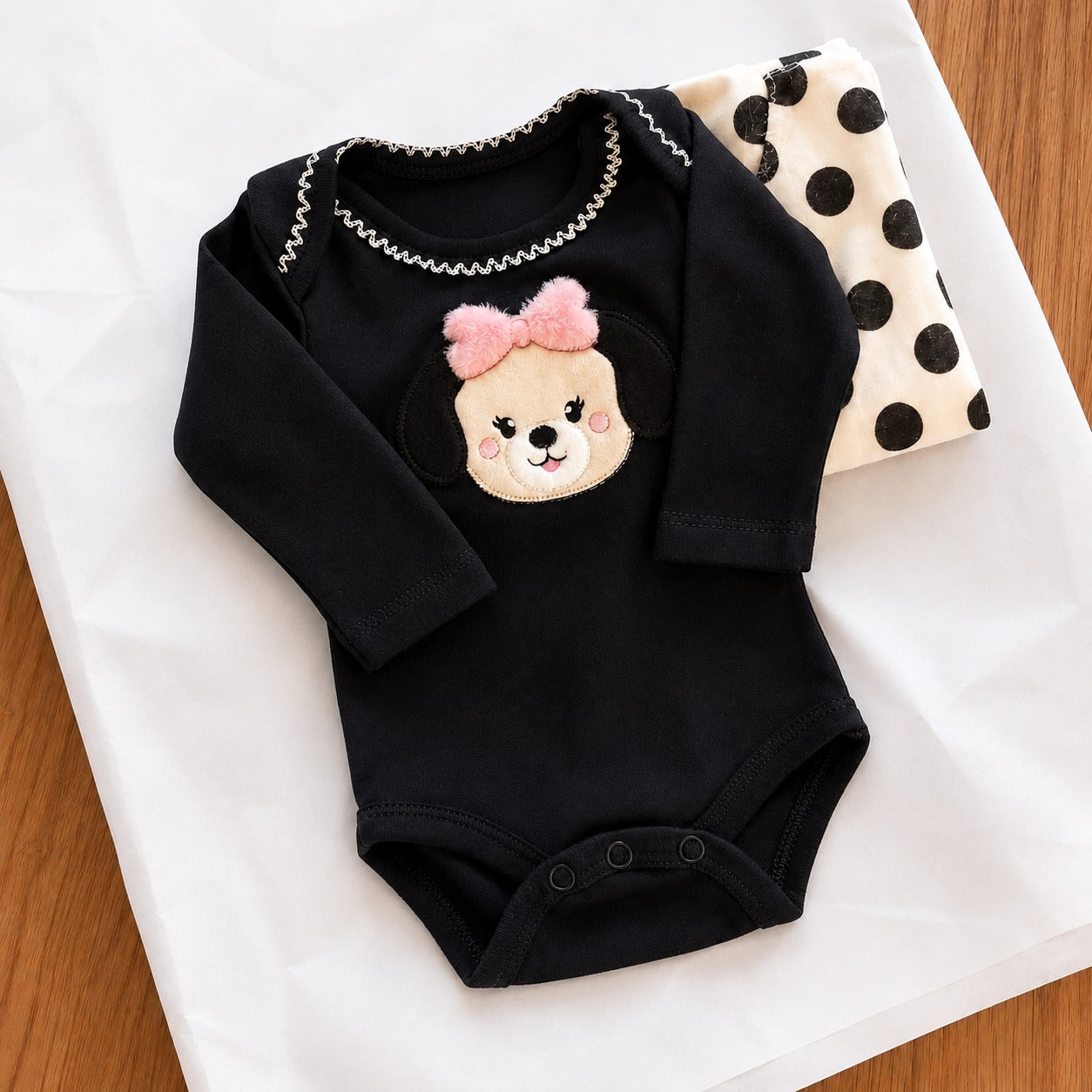 Kit Maternidade Personalizado Completo FEMININA Cachorrinho | Personalize Com o Nome da sua princesa