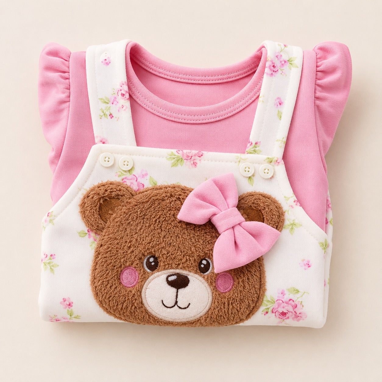 Kit Maternidade Personalizado Completo FEMININA Ursinho | Personalize Com o Nome da sua princesa