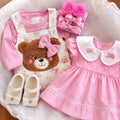 Kit Maternidade Personalizado Completo FEMININA Ursinho | Personalize Com o Nome da sua princesa