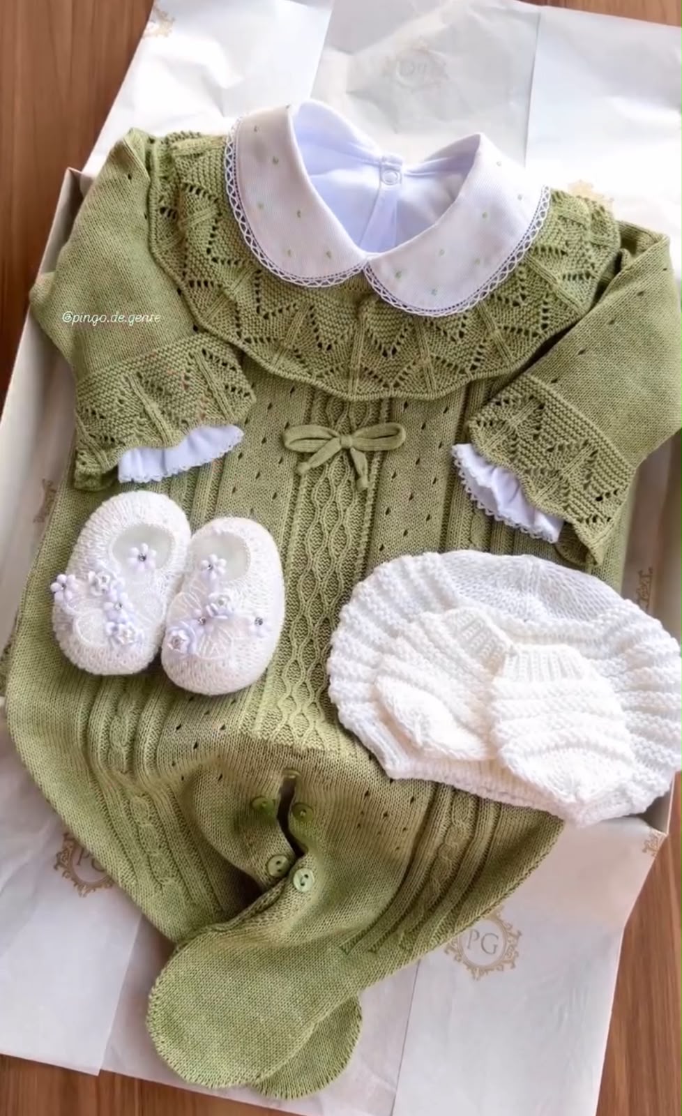 Kit Maternidade Personalizado Completo FEMININA Jardim | Personalize Com o Nome da sua princesa