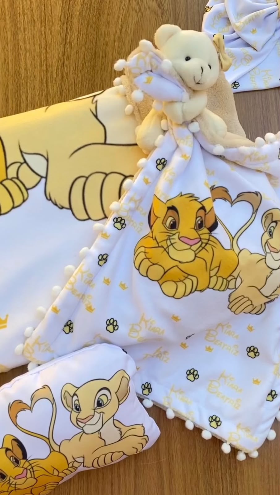 Kit Maternidade Personalizado Completo FEMININA Savana| Personalize Com o Nome da sua princesa