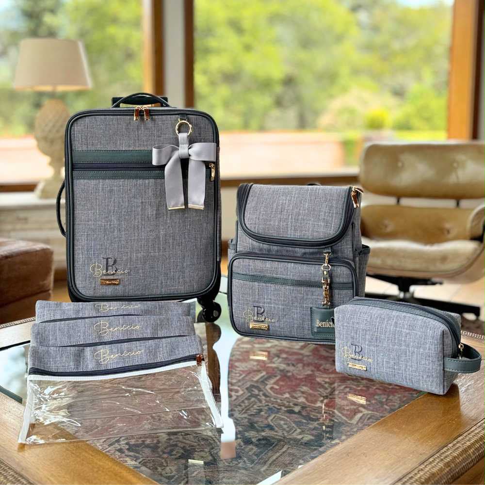 Combo Maternidade 3 Personalizável Completa Masculina  Personalize Com o Nome do seu Bebê